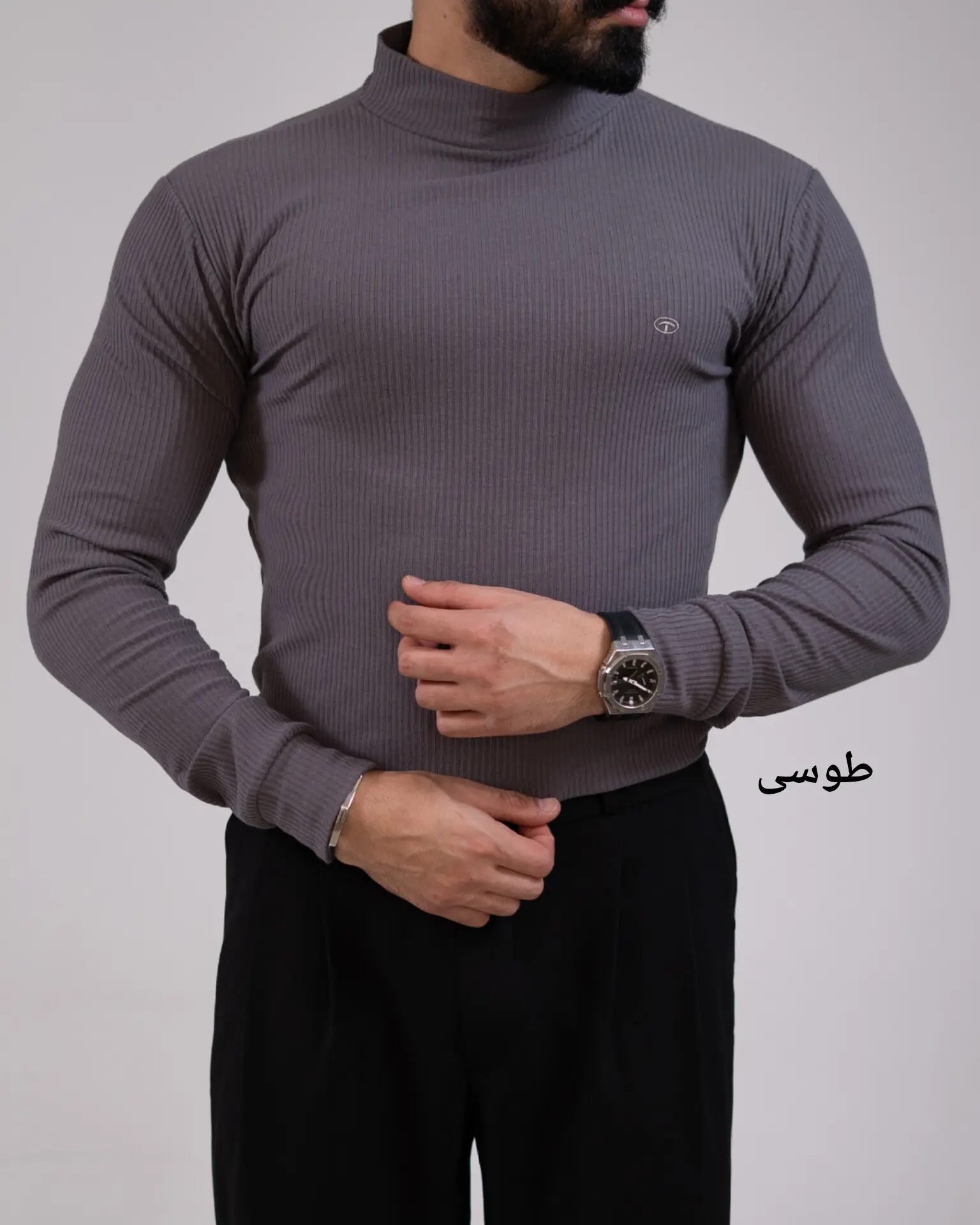 بافت یقه اسکی ریما-کد5494